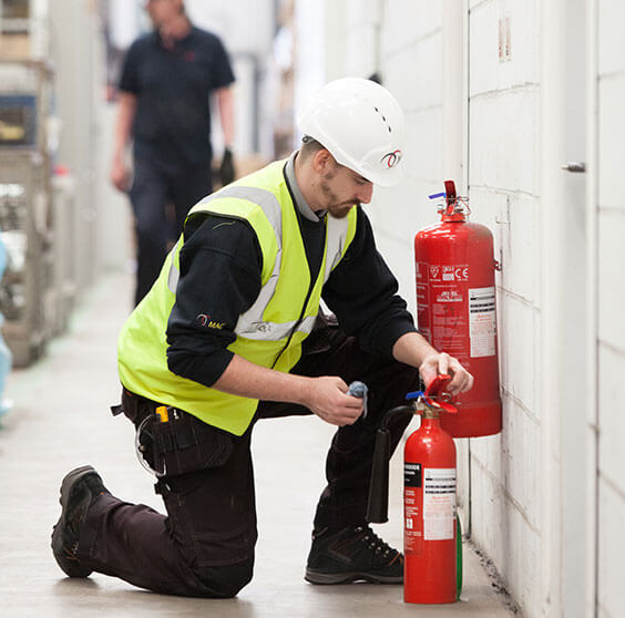 Fire Extinguisher Service, Supply & Installation by Certified Technicians